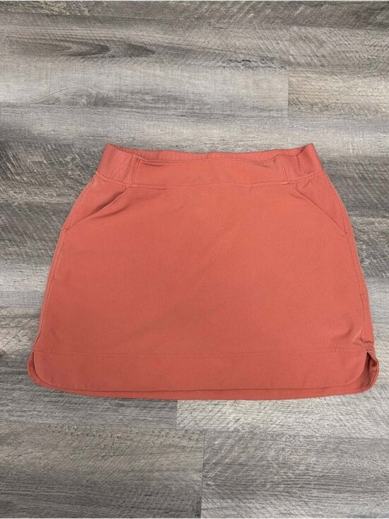 Pants - Cool Ladies Active Pull On Skort in Roselia Terracotta